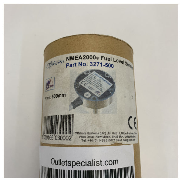 オフショア 3271-500 ディーゼル用燃料レベルまたは容量センサー - 燃料およびガソリン 
