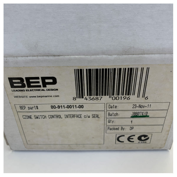 BEP 80-911-0011-00 Interfaz de Control de Interruptor con Sello 