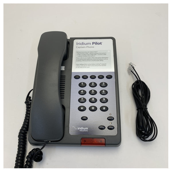Iridium Pilot Under Däck Kommunikationskit med Telefoner 