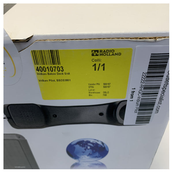 Iridium Pilot Under Däck Kommunikationskit med Telefoner 