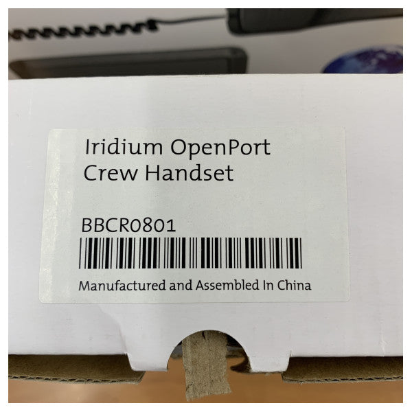 Iridium Pilot Under Däck Kommunikationskit med Telefoner 