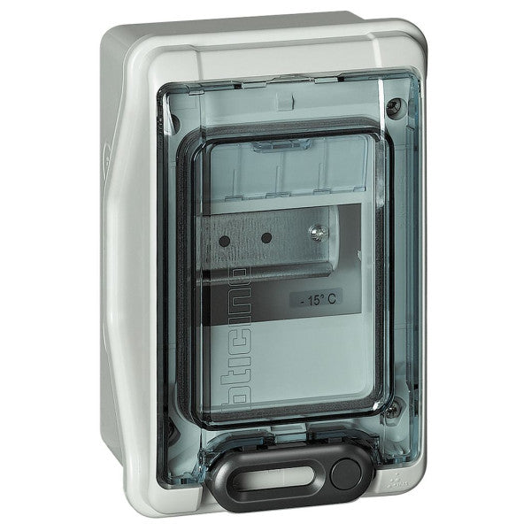 The Idroboard wall mount IP65 waterproof switchboard is the F107N4D model.