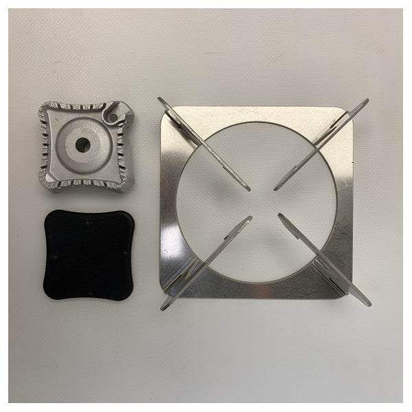 طباخ غاز من الفولاذ المقاوم للصدأ CAN 1 شعلة 180 × 80 × 180 مم - 487010