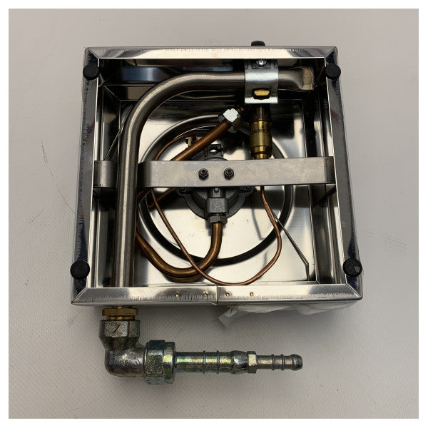 طباخ غاز من الفولاذ المقاوم للصدأ CAN 1 شعلة 180 × 80 × 180 مم - 487010