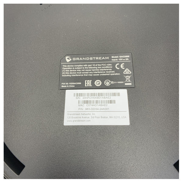 Telefono da conferenza aziendale GrandStream GAC2500 