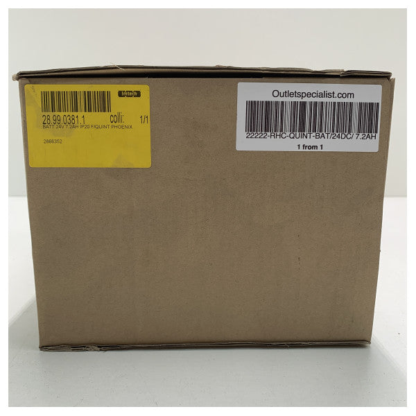 Phoenix Contact UPS Energy Storage 24V 7.2Ah - QUINT-BAT/24DC/ 7.2AH - Accumodule