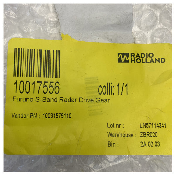 Riduttore di trasmissione radar S-Band Furuno FAR2137/2837S - 10031575110 