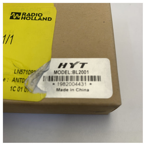 ハイテラ Li-ion 2000 mAh バッテリー - BL2001 