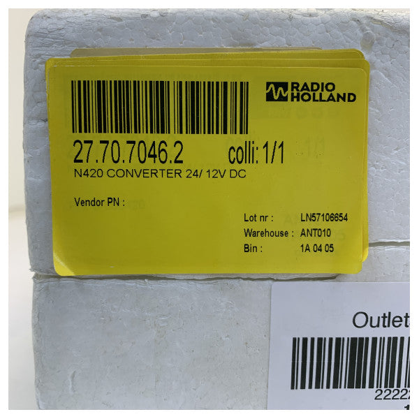 Convertisseur d'alimentation Sailor N420 24V 