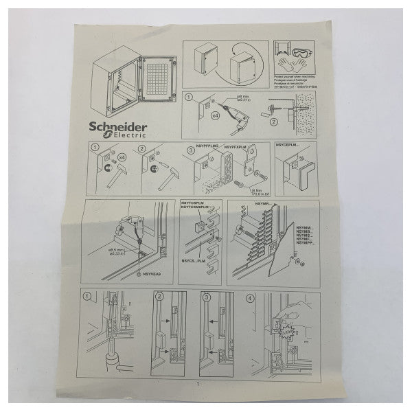 Schneider Electric Thalassa Switch Box Iswed - NSYPLM43G 