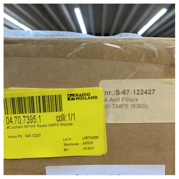 Πλοίαρχος Cobham HT4610 MF/HF Ραδιόφωνο SMPS Module - S-67-122427 
