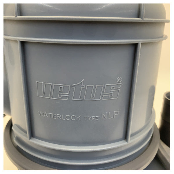 Vetus NLP60 Waterlock / Avgassilencer 60 mm Grå 