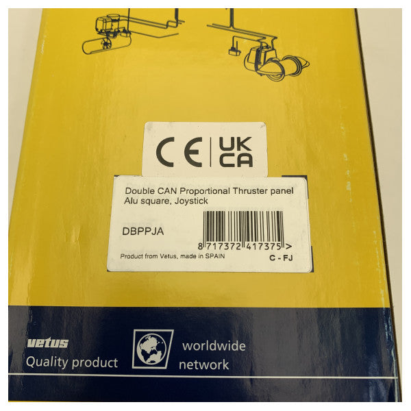 Vetus DBPPJA Kontrollpanel Proportionell för för- och akterpropeller 