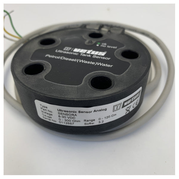 VETUS SENSORA Ultraljudsnivåsensor Analog gränssnitt 12/24V 