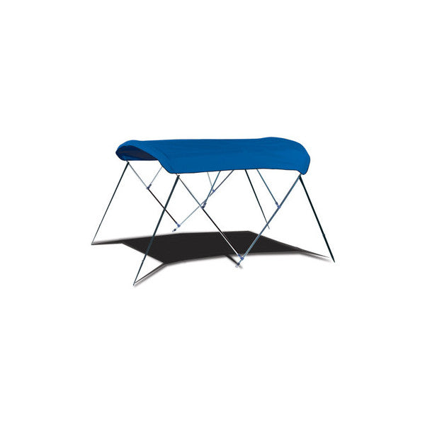 Carver 3 bow 85 to 90 inch pacific blue bimini canvas cover - 405A04