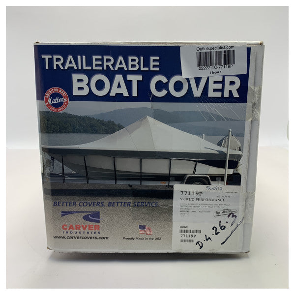 Carver inboard engine | speedboat universal boat cover - 77119P