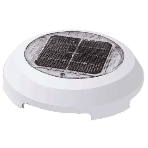 Marinco 4 pouces Journée blanche | Ventilateur solaire nocturne - N20704W