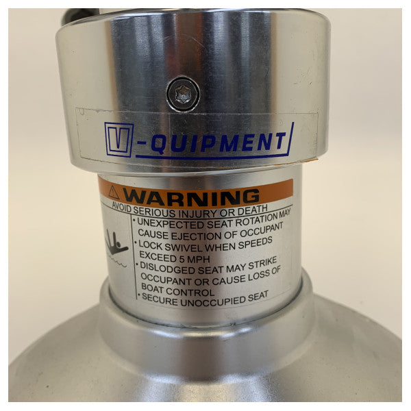 Vetus PCG3040 алуминиев регулируем пилотски стол с плъзгач 30 - 40 см 