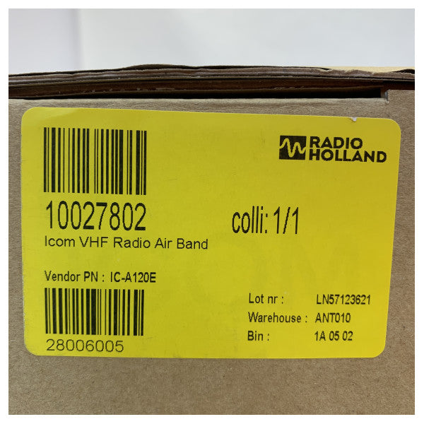 Icom IC-A120E VHF повітряний бенд трансивер - Морська повітряна радіостанція 