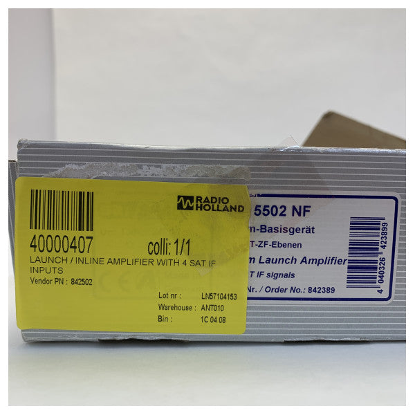 Amplificador de Multichave de Satélite Spaun SBK-5502-NF 