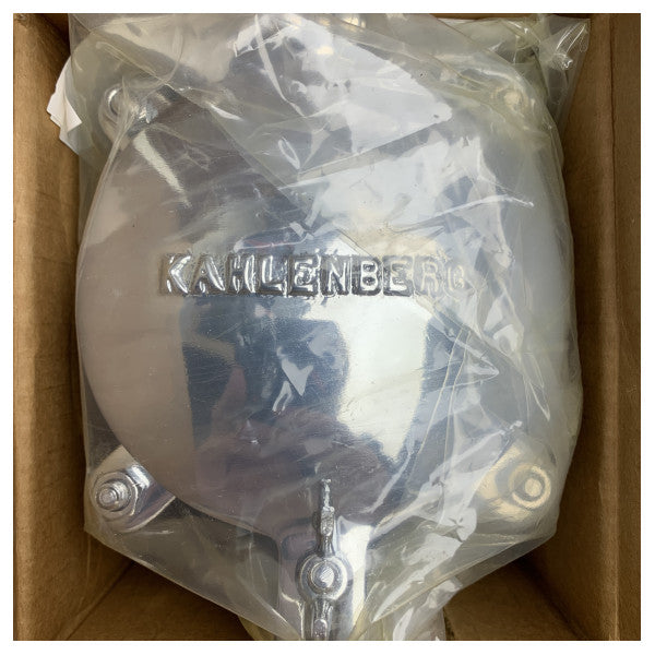 Kahlenberg M-300 Brass Marine Horn - Durable Chrome Steel Maritime Signal Horn for Boats and Ships