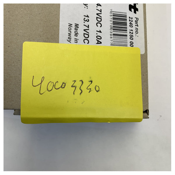 شاحن بطارية ماسكوت 2240 12 فولت - 1.25 أمبير - شاحن بطارية 2240 1250 00 