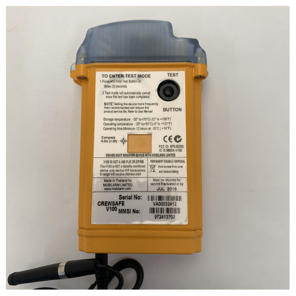 Mobilarm Crewsafe V100 VHF DSC MOB локатор за маяци 