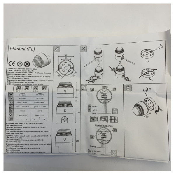 Seab Marine DMA-107 Marine RED Alarm Beacon 