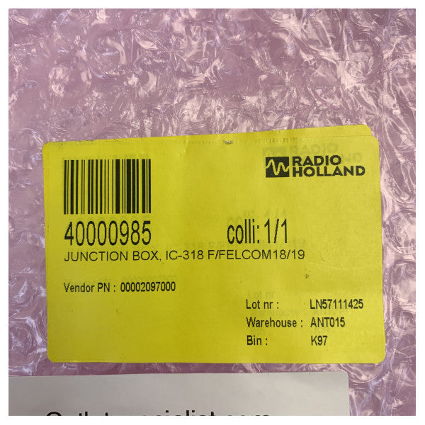 Furuno Satcom C Junction Box for SSAS - IC-318 