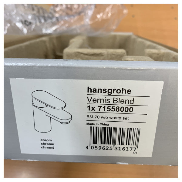 Hansgrohe Vernis Blend Νιπτήρα Μίξερ 70 - Χρώμιο - 71558000 