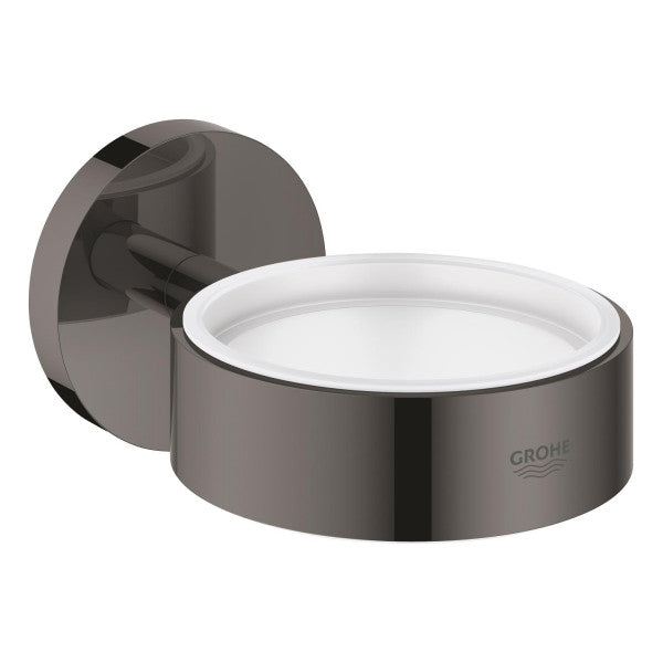 グローエ エッセンシャルズ ウォールホルダー アンスラサイト ハードグラフィック - 40369A01 