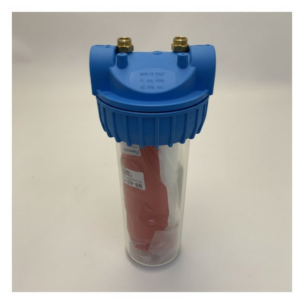 Waterfilterbehuizing 10 Inch met Messing Inzetstukken - 89-40-105