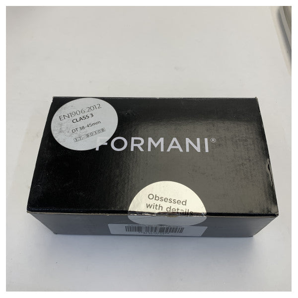 Manija de puerta Formani BASICS LB3-19-1 de acero inoxidable con roseta 