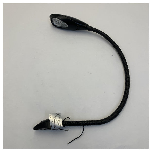 Quick Shark 50 Reading Light LED Adjustable Composite Black 12/24V