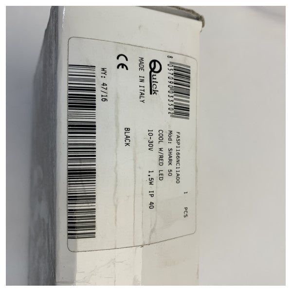 Quick Shark 50 Reading Light LED Adjustable Composite Black 12/24V