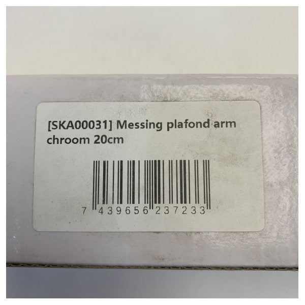 Душова голова Saniclear Arm Brass Chrome L20 см - SKA00031 