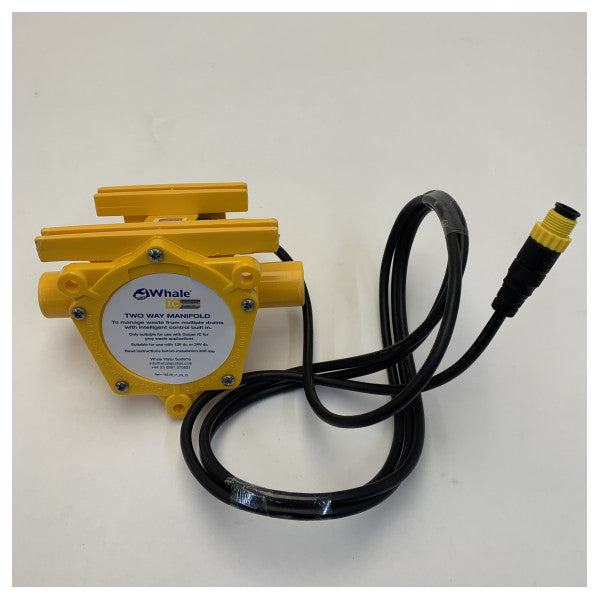 Φάλαινα WM2582B 2-Δρόμος Μαύρη Υδροληψία 1 Ίντσα 