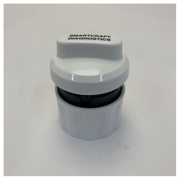 Mercury Diagnostic Port Plug Assembly 8M0046339 White