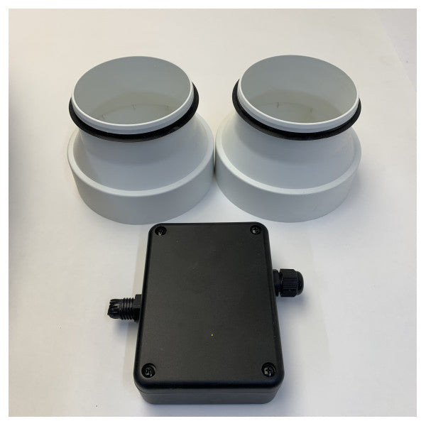 Vortice Whisper WGLE-100-125 In-Line Extraktionsventilator 100 - 125 mm 