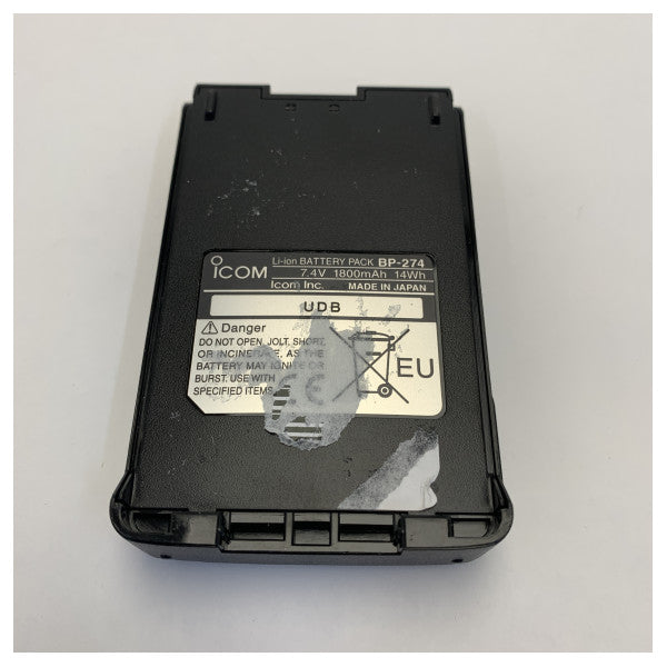 Icom BP-274 Li-Ion Battery for IC-M88 Marine VHF Handheld Radio 