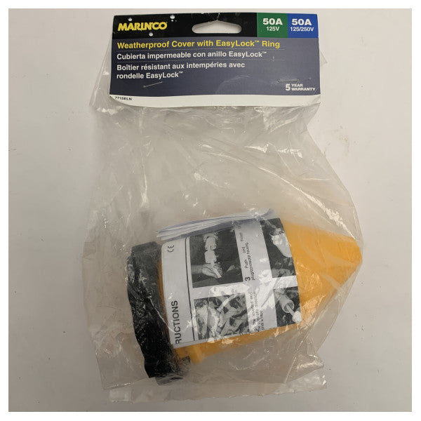 マリンコ 50A 防水カバー イージーロックリング付 230V