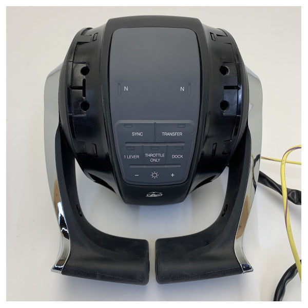 Mercury Marine 8M0079286 DTS Διπλή Κονσόλα Ελέγχου Μηχανής Μαύρη Ηλεκτρονικά 