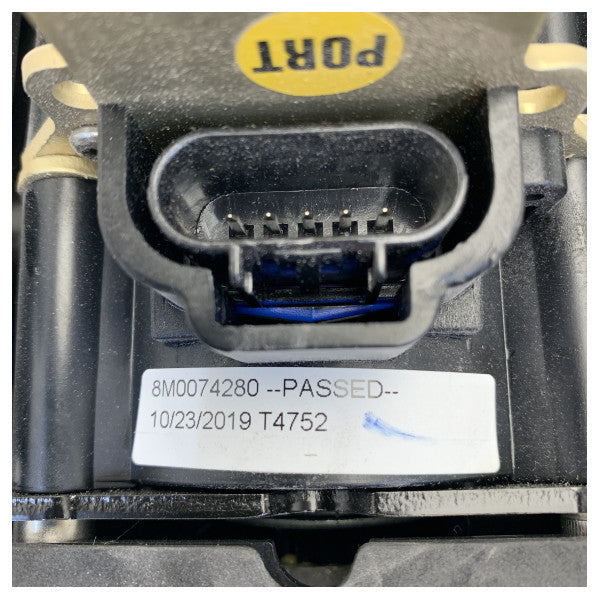 Mercury Marine 8M0079286 DTS Διπλή Κονσόλα Ελέγχου Μηχανής Μαύρη Ηλεκτρονικά 