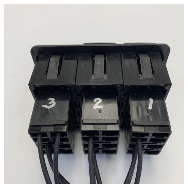 Quicksilver 77-8M0068878 Trim Tab Controller Panel with Switches