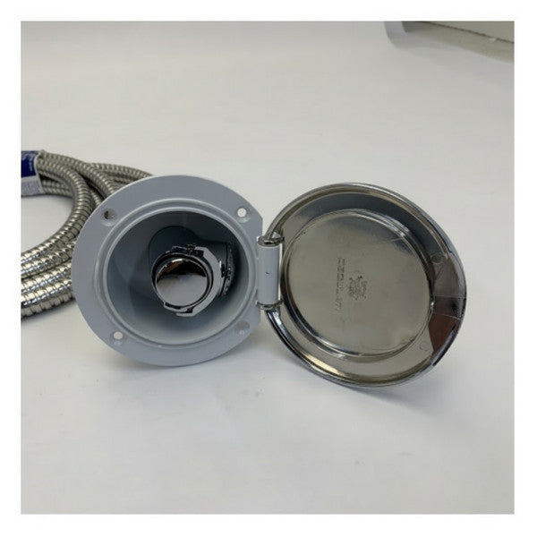 Osculati Classic Evo Deck Shower Stainless Steel Chrome Build-In - 15.150.06 