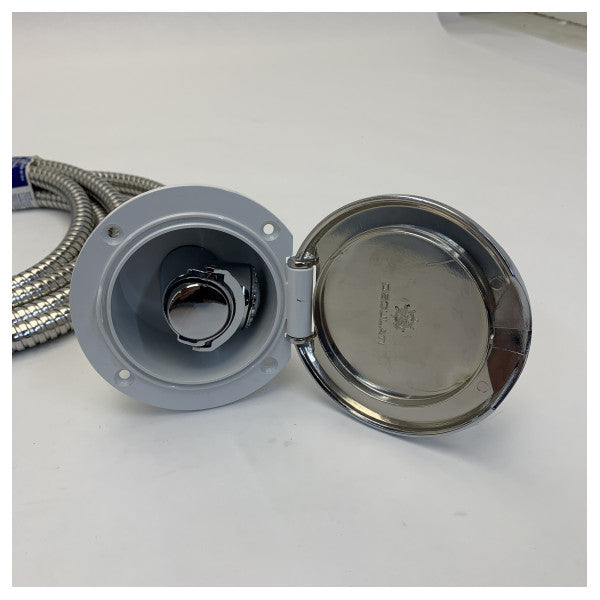 Osculati Classic Evo Deck Shower Stainless Steel Chrome Build-In - 15.150.06 