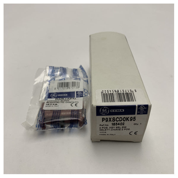 Selettori General Electric con chiave 95, 2 posizioni - P9XSCD0K95