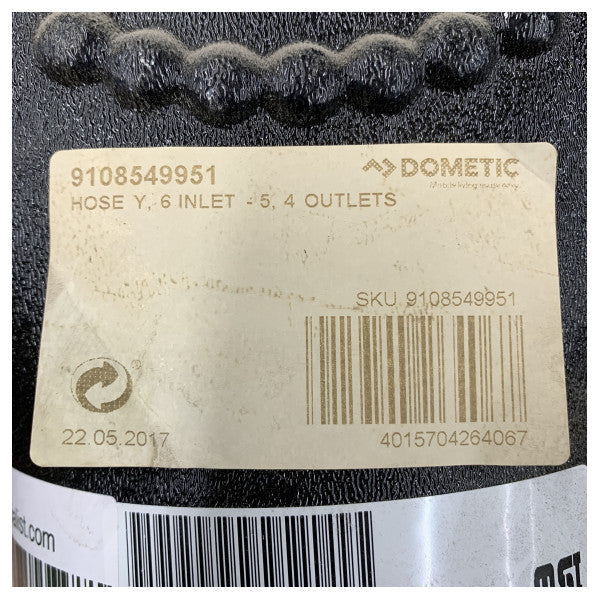 Dometic Y-Duct 5-4-5 Inch Marine Air Ducting Y-Valve - 9108549951