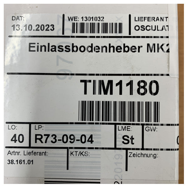 Osculati Eclipse MK2 Flush Latch 60mm 38-161-01 