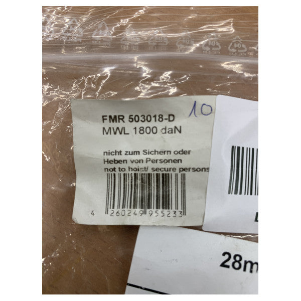 Tye Tec 28mm Low Friction Lead Ring - 1800 daN - FMR503018 